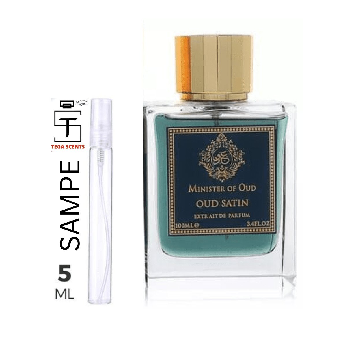 Minister of Oud – Oud Satin Extrait 5ml by Fragrance World - Tega Scents